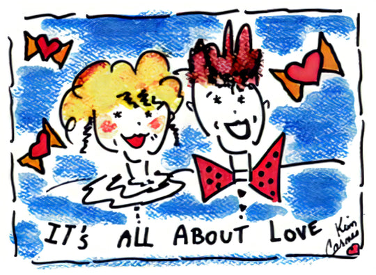 It's All About Love Sticker