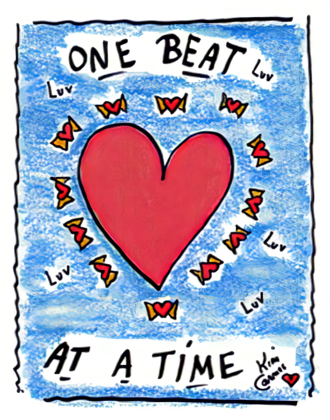 One Beat at a Time iPhone Case